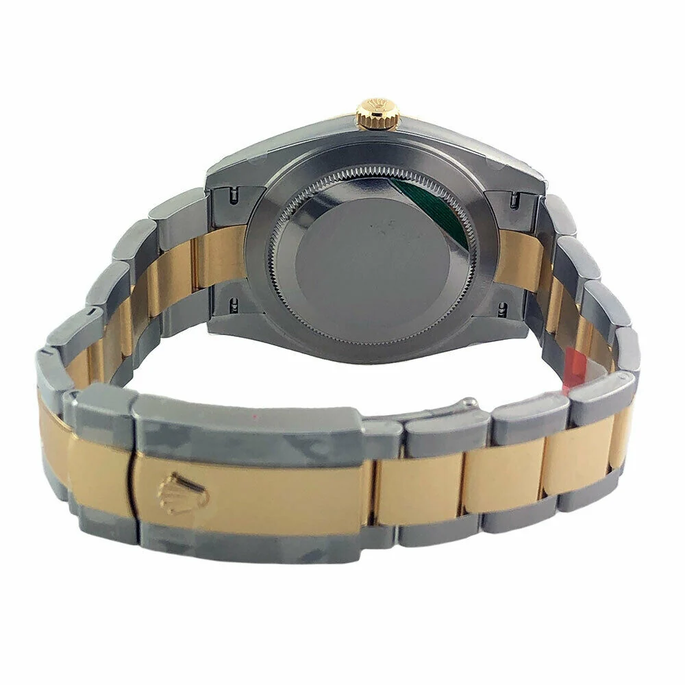 Rolex Datejust 41 Steel and Yellow Gold - Fluted Bezel - Oyster - Image 5