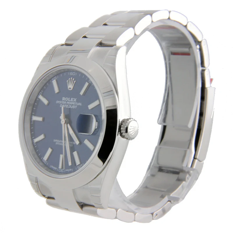 Rolex Datejust 41 Steel - Smooth Bezel - Oyster - Image 3