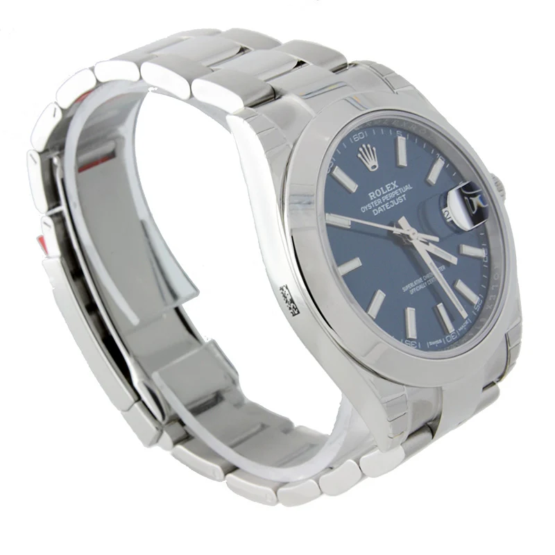 Rolex Datejust 41 Steel - Smooth Bezel - Oyster - Image 4