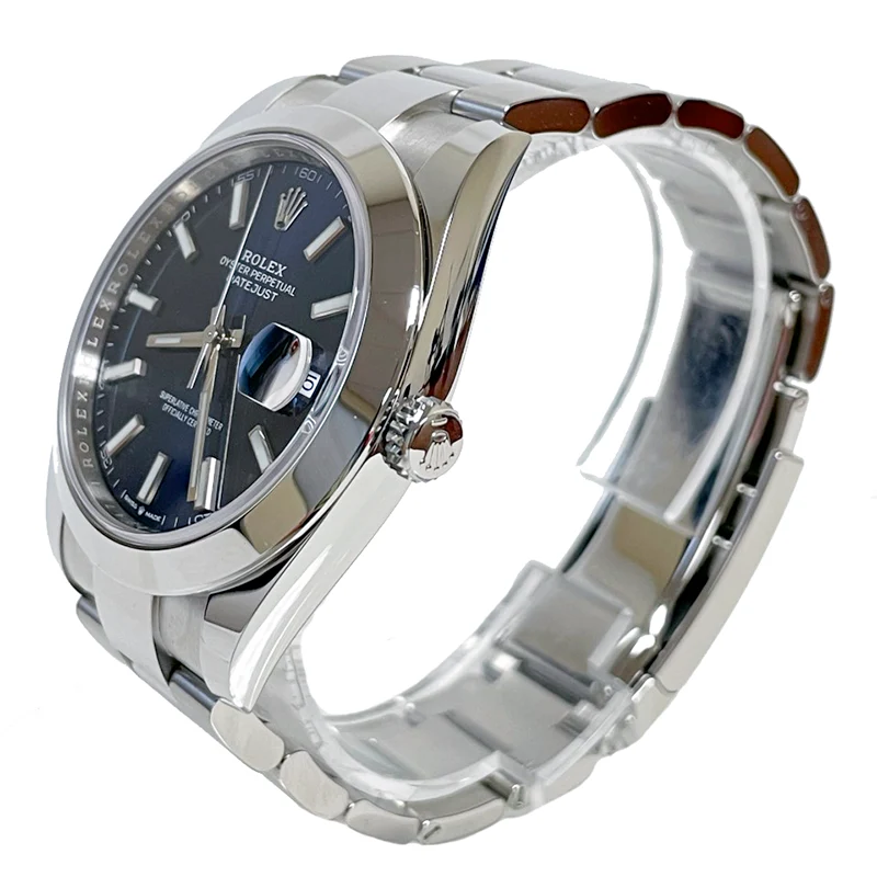 Rolex Datejust 41 Steel - Smooth Bezel - Oyster - Image 8