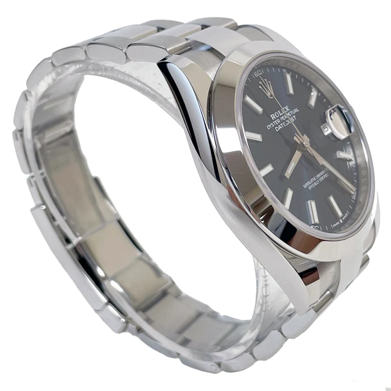 Rolex Datejust 41 Steel - Smooth Bezel - Oyster - Image 9