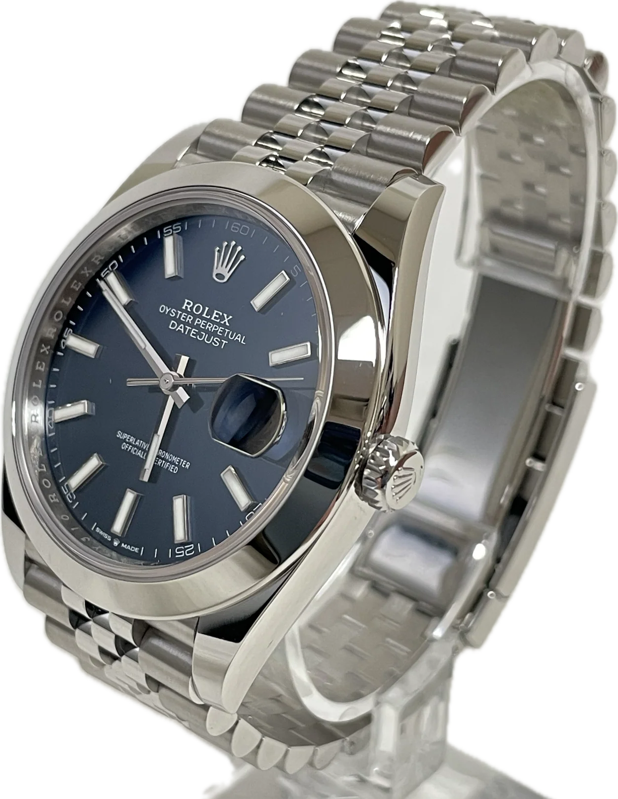 Rolex Datejust 41 Steel - Smooth Bezel - Jubilee - Image 3