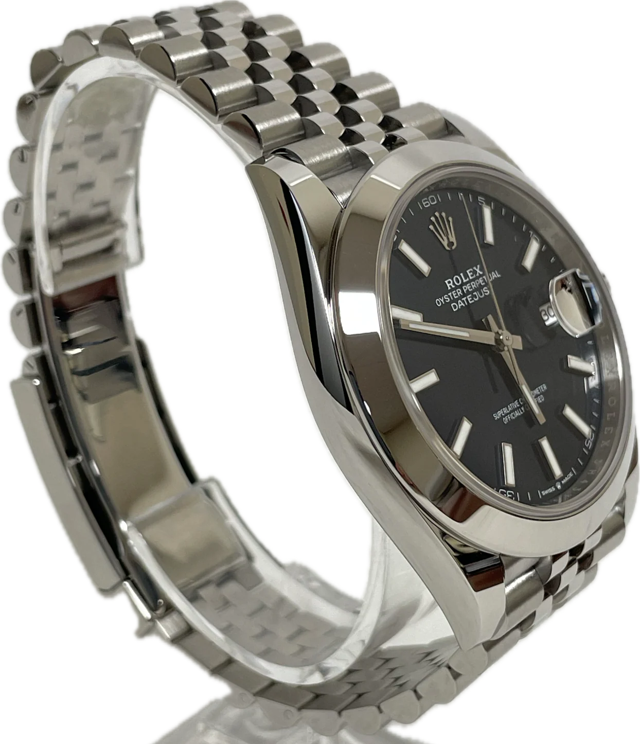 Rolex Datejust 41 Steel - Smooth Bezel - Jubilee - Image 4